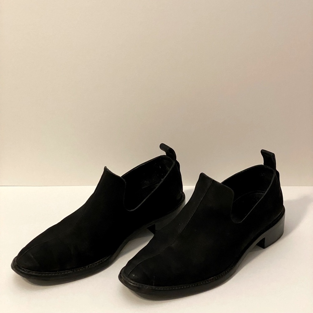 COS - Black Nubuck Leather Loafers - Size EU39/US8
